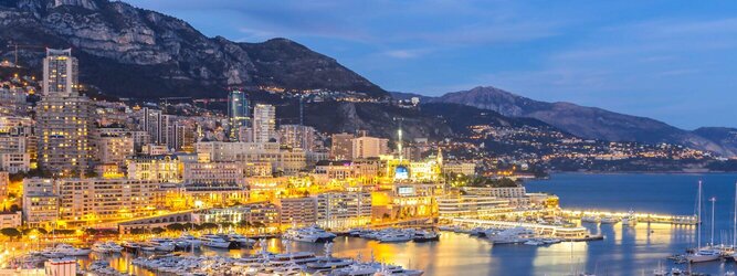 Trip La Gomera Reiseland Monaco - Genießen Sie die Fahrt Ihres Lebens am Steuer eines feurigen Lamborghini oder rassigen Ferrari. Starten Sie Ihre Spritztour in Monaco und lassen Sie das Fürstentum unter den vielen bewundernden Blicken der Passanten hinter sich. Cruisen Sie auf den wunderschönen Küstenstraßen der Côte d’Azur und den herrlichen Panoramastraßen über und um Monaco. Erleben Sie die unbeschreibliche Erotik dieses berauschenden Fahrgefühls, spüren Sie die Power & Kraft und das satte Brummen & Vibrieren der Motoren. Erkunden Sie als Pilot oder Co-Pilot in einem dieser legendären Supersportwagen einen Abschnitt der weltberühmten Formel-1-Rennstrecke in Monaco. Nehmen Sie als Erinnerung an diese Challenge ein persönliches Video oder Zertifikat mit nach Hause. Die beliebtesten Orte für Ferien in Monaco, locken mit besten Angebote für Hotels und Ferienunterkünfte mit Werbeaktionen, Rabatten, Sonderangebote für Monaco Urlaub buchen.